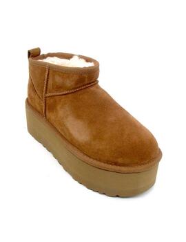 Botín UGG 1135092 camel plataforma