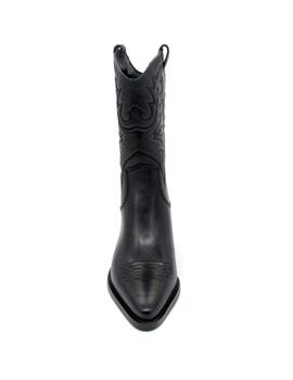 Bota Vexed 7126 negro para mujer 