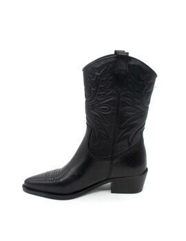 Bota Vexed 7126 negro para mujer 