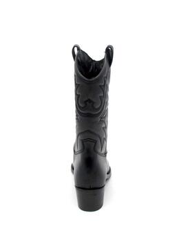 Bota Vexed 7126 negro para mujer 