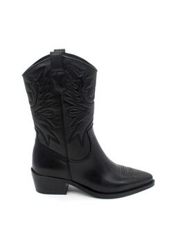 Bota Vexed 7126 negro para mujer 