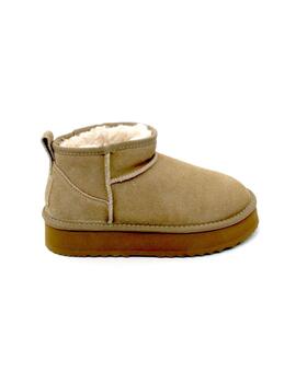 Botín Kelara K31224 beige para mujer