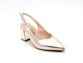 Zapato destalonado Patricia Miller 5532 oro mujer