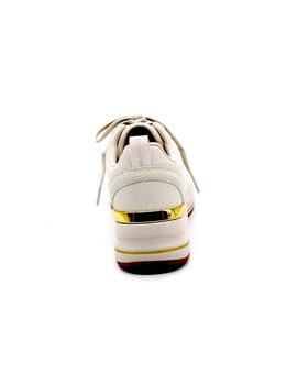 Deportivas Skechers Billlion Fine Shine bco mujer