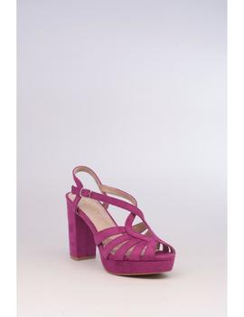 Sandalia Plataforma AZAREY  Mujer Morada 345A867