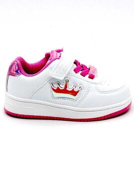 Zapatilla Conguitos OSSH133019 bco luces para niñ