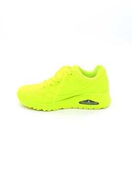 Zapatilla Skechers Uno - Night Shades amarillo