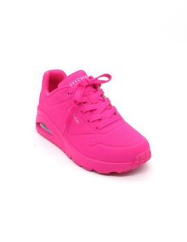 Deportivas Skechers Uno - Night Shades rosa