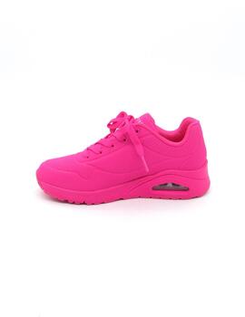 Zapatilla Skechers Uno - Night Shades rosa