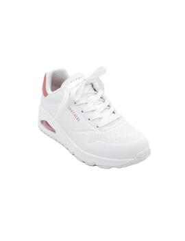 Deportivas Skechers Uno - Pop Back bco./coral