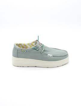 Nautico Pitas NATAL verde para mujer