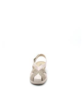 Sandalia Leyland 3032 beige para mujer