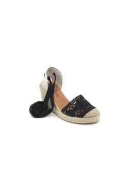 Alpargata Mediterranea 40210 negro para mujer