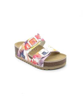 Sandalia On Foot 1110F bio flores para mujer