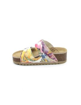 Sandalia On Foot 1110F bio flores para mujer