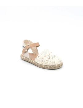 Alpargata Conguitos COSH215018 beige para niña