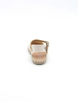 Alpargata Conguitos COSH215018 beige para niña