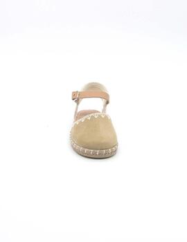 Alpargata Conguitos COSH215025 beige para niña