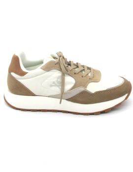 Deportivas Scalpers Gina beige para mujer