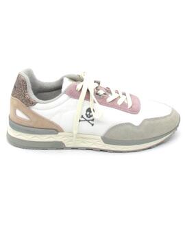 Zapatilla Scalpers Herry blanco para mujer
