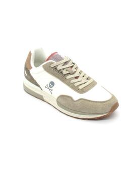 Deportivas Scalpers Harry beige para mujer