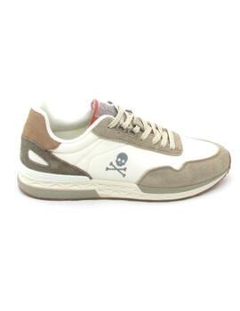 Deportivas Scalpers Harry beige para mujer