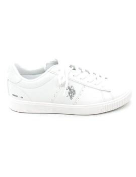 Zapatilla U.S.POLO TYMES009-WHI  blacno hombre