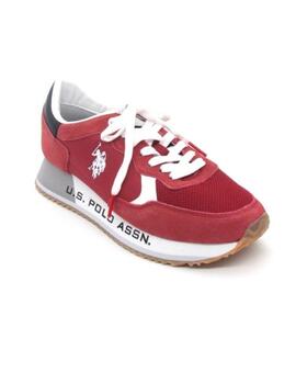 Deportivas U.S.POLO CLEEF006-RE002 rojo hombre