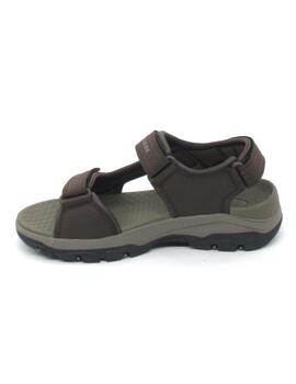Sandalia Skechers Relaxed Fit: Tresmen-Garo marrón
