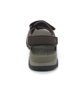 Sandalia Skechers Relaxed Fit: Tresmen-Garo marrón