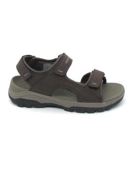 Sandalia Skechers Relaxed Fit: Tresmen-Garo marrón