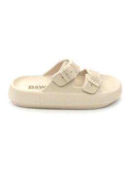 Sandalia BW BJSH534001 beige para niña