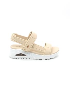 Sandalia Skechers 119813/NAT beige para mujer