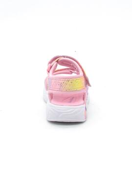 Sandalia Skechers 302682N/LPMT rosa para mujer