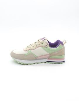 Zapatilla Liberto LB25021 beige para mujer