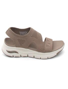 Sandalia Skechers Arch Fit - Brightest Day taupe