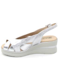 Sandalia Pitillos 5613 plata para mujer
