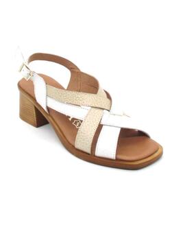 Sandalia Giorda 53120 hielo/beige para mujer