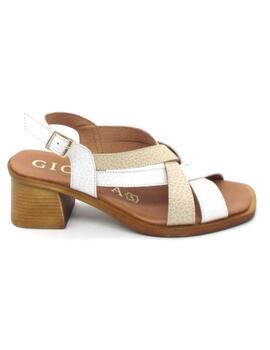 Sandalia Giorda 53120 hielo/beige para mujer