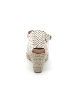 Alpargata Cabrera 29T-5 platino para mujer