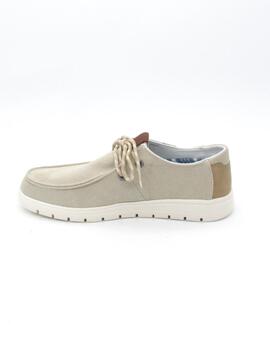 Nautico Mustang 84335  beige para hombre