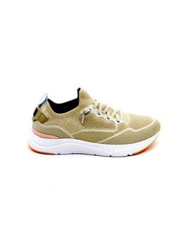 Zapatilla Pitas CUE WOMAN beige para mujer