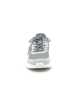 Zapatilla Skechers Fury Llace Low gris/mult. muje