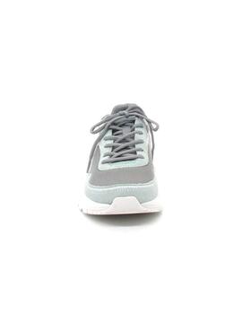 Deportivas Skechers Fury Llace Low gris/mult. muje