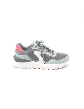 Deportivas Skechers Fury Llace Low gris/mult. muje