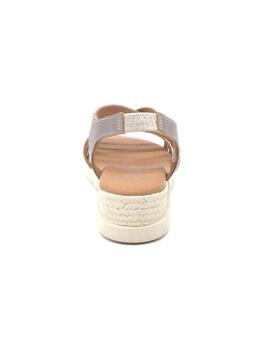 Sandalia Valerias 1152 taupe para mujer