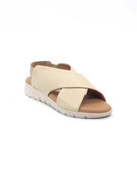 Sandalia Valerias 1023 beige para mujer