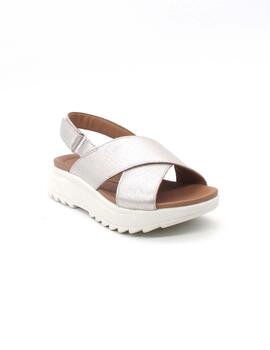 Sandalia Clarks DASHLITE WISH  plata para mujer