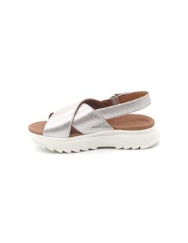 Sandalia Clarks DASHLITE WISH  plata para mujer