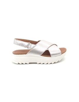 Sandalia Clarks DASHLITE WISH  plata para mujer